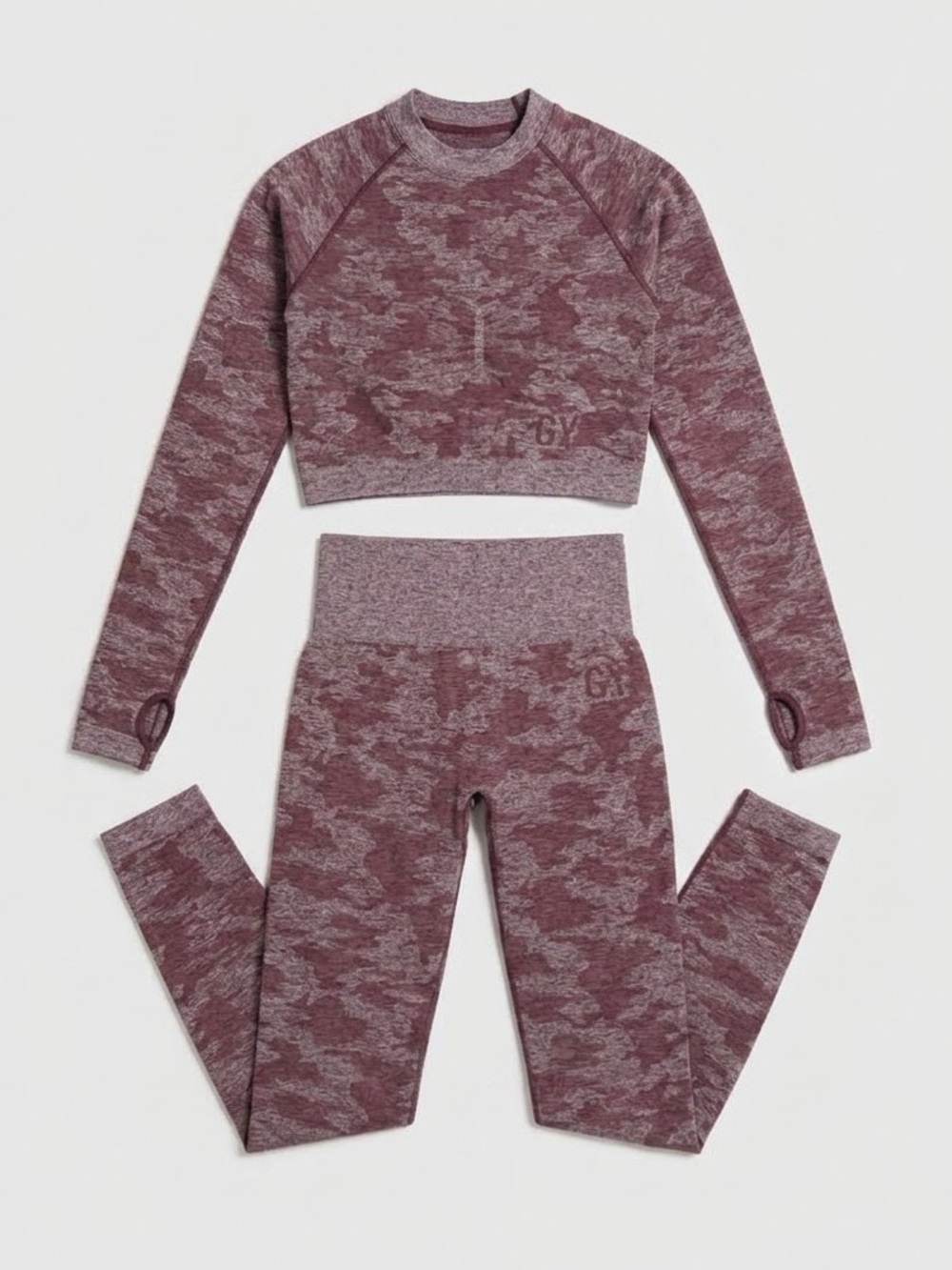 Gymshark Adapt Camo Berry Set